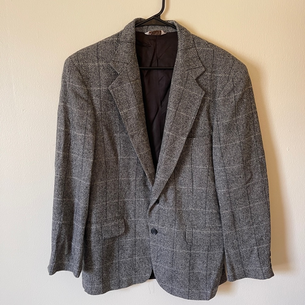 Vintage Craig Scott wool suit jacket size